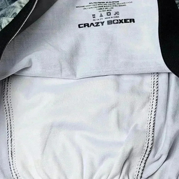 NWT deadstock Crazy Boxer briefs Money Collection XL - Picture 4 of 4